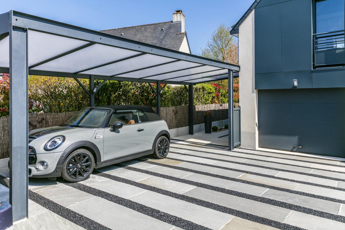 Terrasse en pierre